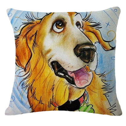 Cartoon dog pillowcase