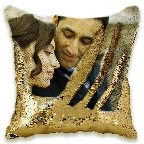 Custom Sequin Photo Cushion Covers – Personalize Your Pillowcase