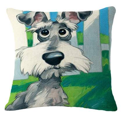 Cartoon dog pillowcase