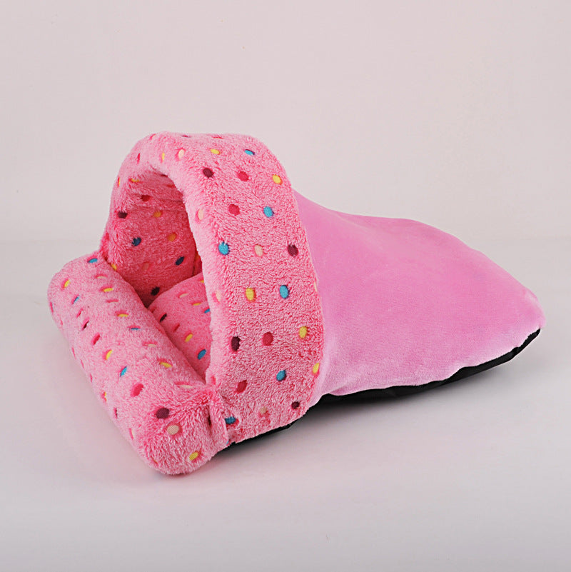 Yurt Dog Pet Cat Sleeping Bag - Small Dog Bed