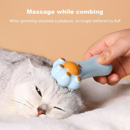 Cartoon Design Dual-Purpose Cat Toy – Massage Comb & Dental Care Toy