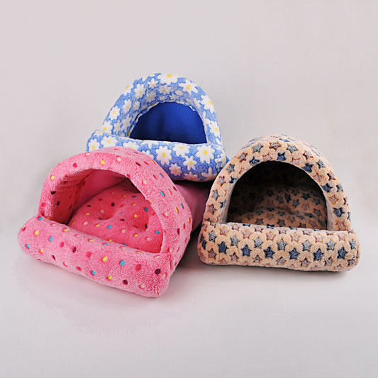 Yurt Dog Pet Cat Sleeping Bag - Small Dog Bed