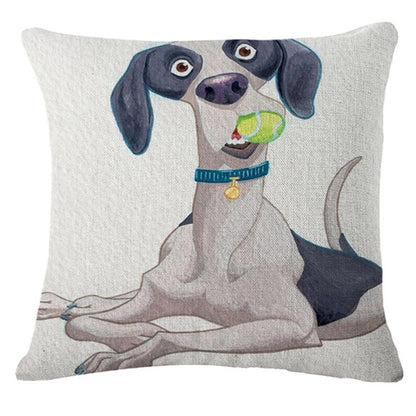 Cartoon dog pillowcase