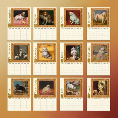 Medieval Dog Calendar