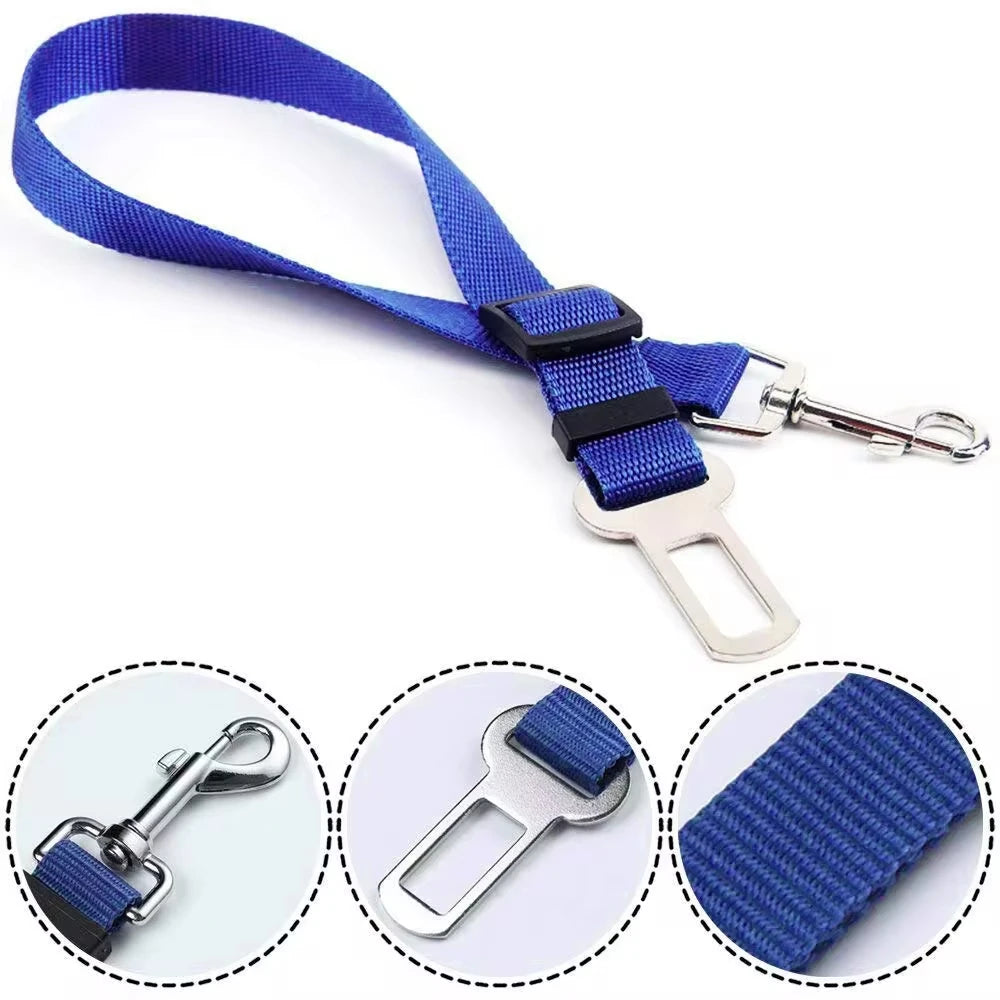 Dog Car Seat Belt Safety Protector - Travel Pets Accessories