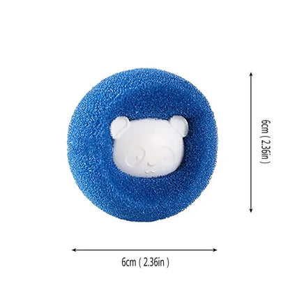 Pet Hair Remover Reusable Laundry Ball - Cat & Dog Fur Lint Catcher