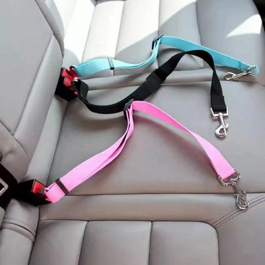 Dog Car Seat Belt Safety Protector - Travel Pets Accessories