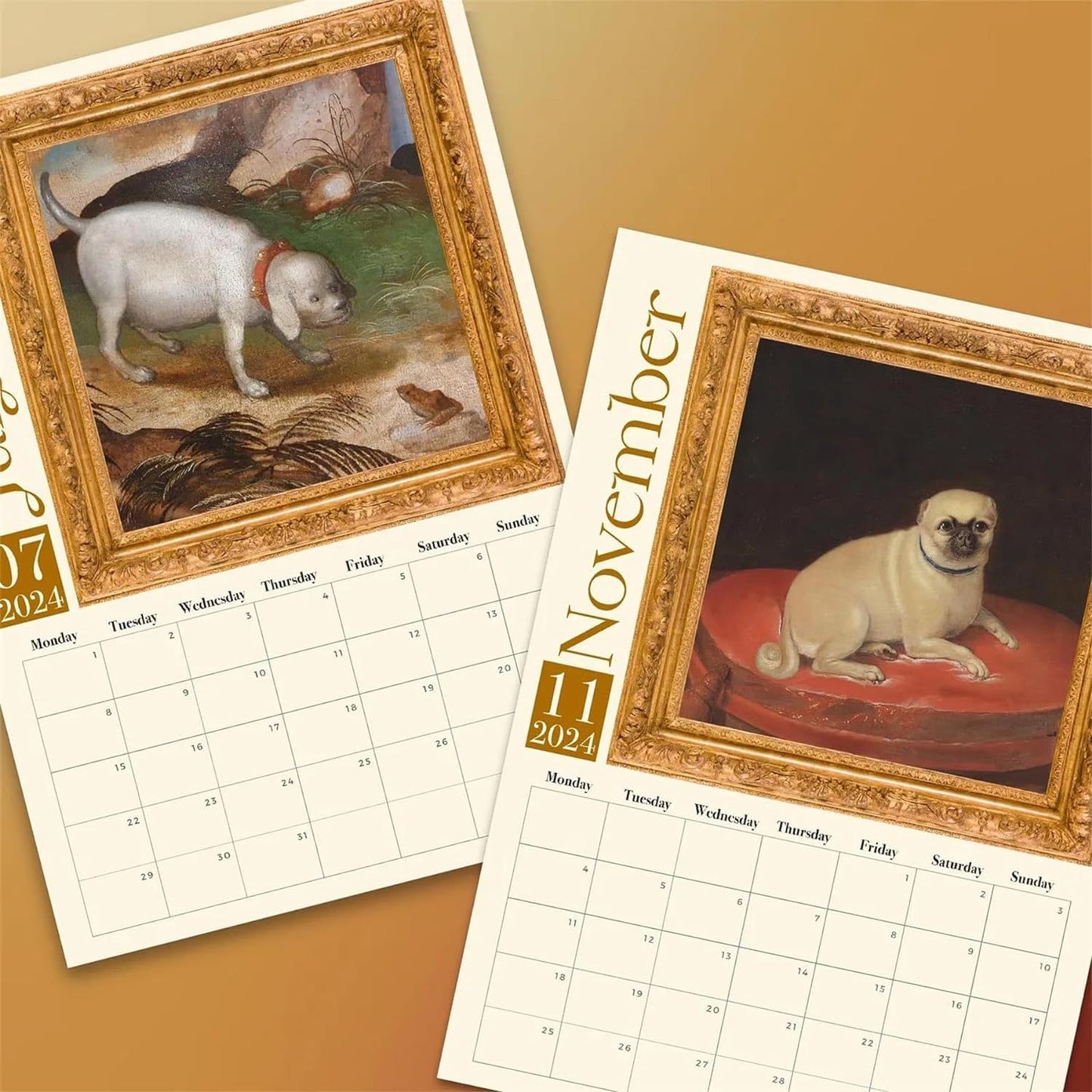 Medieval Dog Calendar