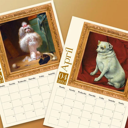 Medieval Dog Calendar