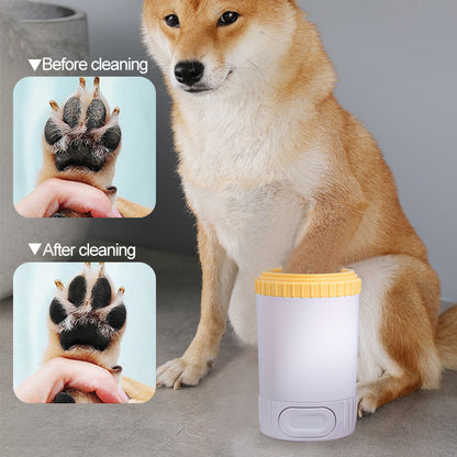 Pet Foot Wash Cup Automatic Dog Cat Foot Wash Smart Dog Foot Wash Cup Cleaning Beauty Care Tool