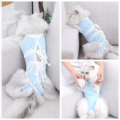 Summer Cat Clothes – Lightweight Pet Care Suit