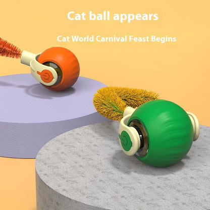 Automatic Pets Drag Ball Toy – Cat Teasing & Relief Toy