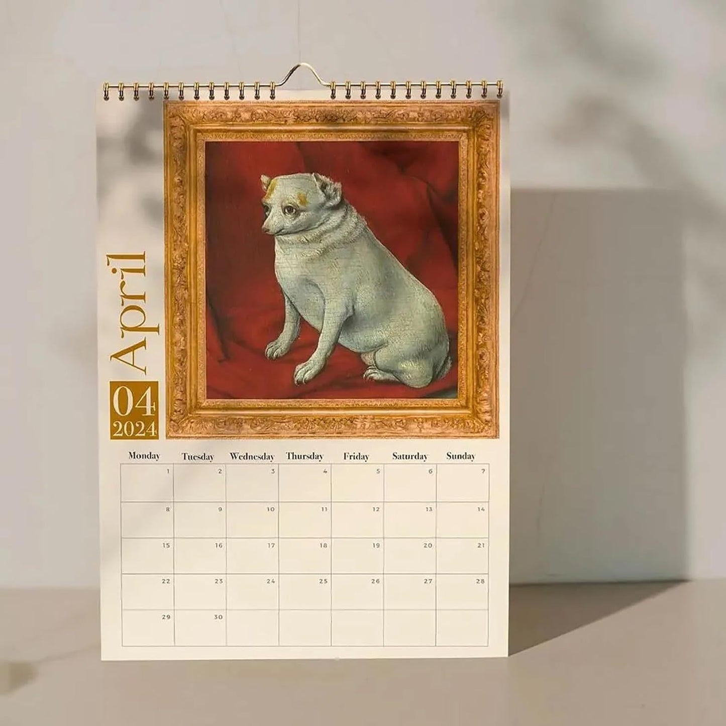 Medieval Dog Calendar