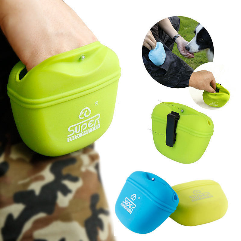 Silicone Dog Training & Outdoor Food Bag